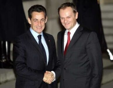 Miniatura: Tusk: rozmowy z Sarkozym obiecujące