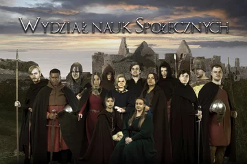 Plakat zachęcający do studiowania na Uniwersytecie Opolskim 