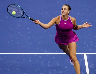 Miniatura: Aryna Sabalenka zwycięska. Wysłała ważny...