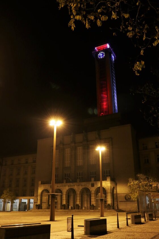 Wieża ratusza w Ostrawie 