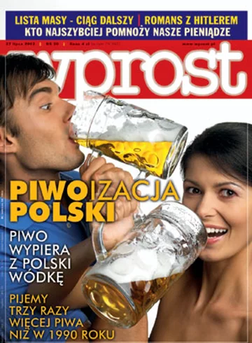 Okładka tygodnika Wprost nr 30/2003 (1078)