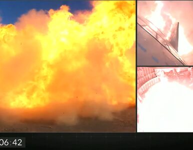 Eksplozja rakiety Elona Muska. Zobacz spektakularną katastrofę Starshipa!