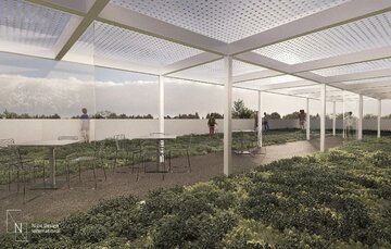 Nowy pawilon „Prolog” w Nałęczowie ma połączyć sztukę, edukację i nowoczesną architekturę w otoczeniu zieleni 