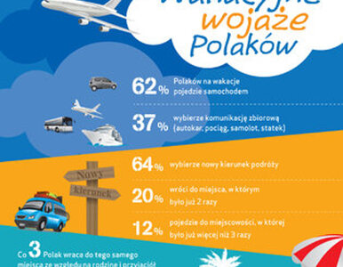 Miniatura: 62 proc. Polaków na wakacje pojedzie...