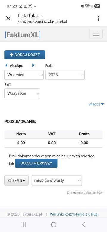 Test usability aplikacji do&nbsp;fakturowania