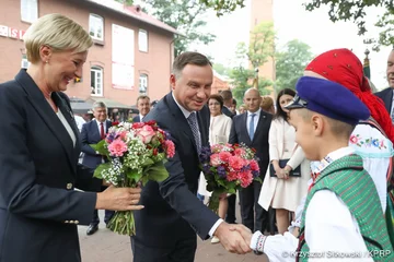 Prezydenckie dożynki w Spale p