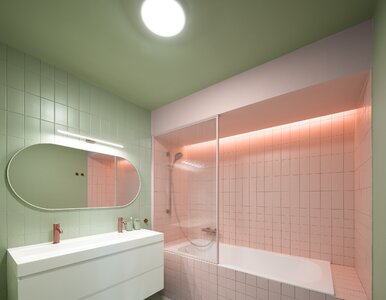 Miniatura: Mieszkanie w bloku z lat 50., projekt B²...