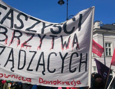 Miniatura: Antyfaszystowskie demonstracje w polskich...