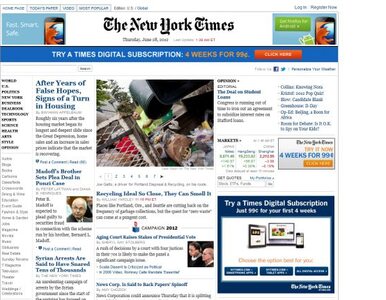 Miniatura: "New York Times" zaczął pisać po chińsku