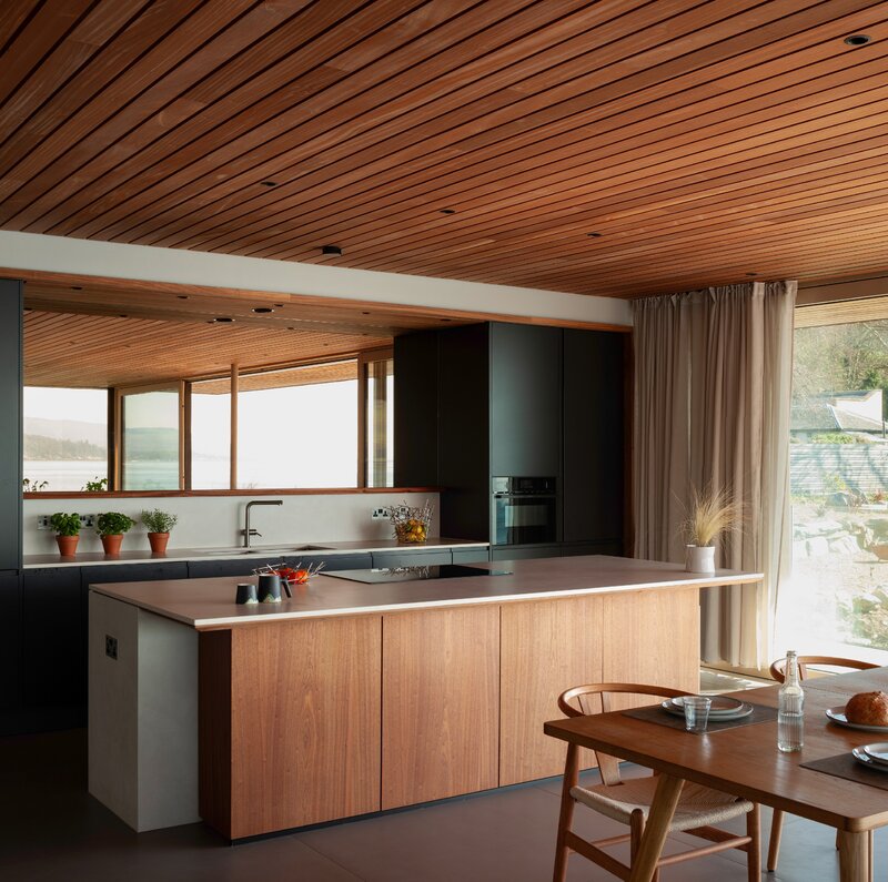 Dom na skale, projekt Cameron Webster Architects