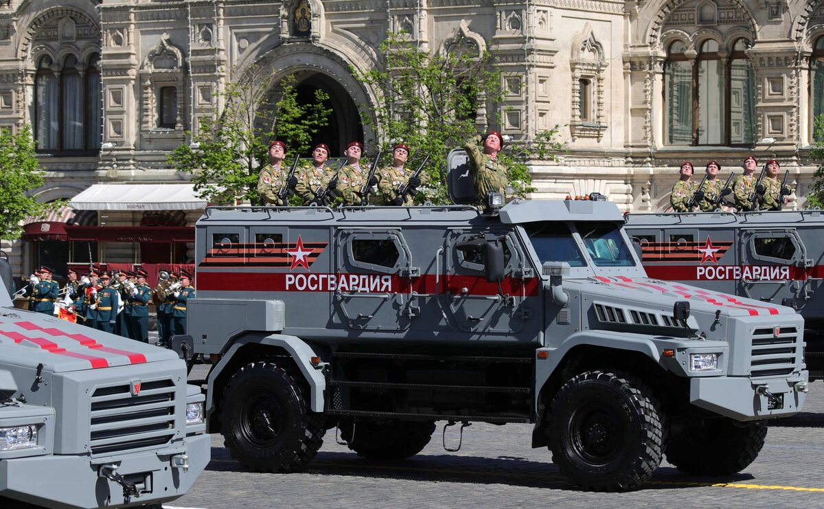 Defilada wojskowa w Moskwie z okazji Dnia Zwycięstwa 