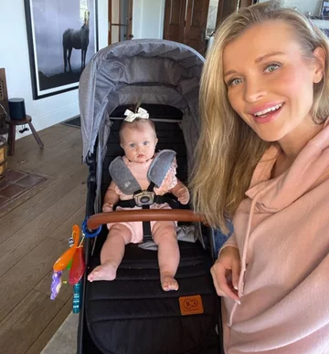 Joanna Krupa i jej córka Asha-Leigh Nunes 