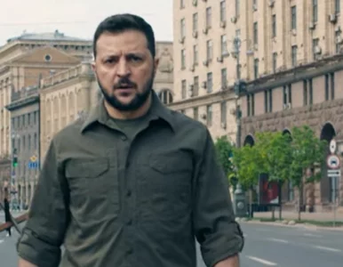 Miniatura: Zełenski w symbolicznym miejscu: Wkrótce...