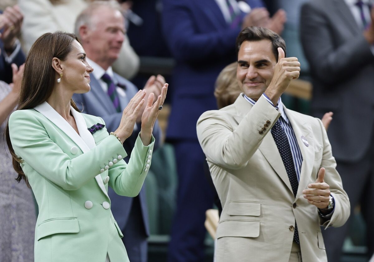 Kate Middleton i Roger Federer 
