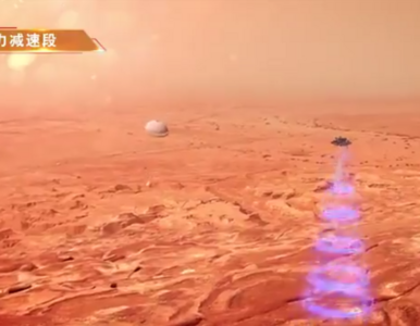 Historyczny moment. Chiński bezzałogowy łazik wylądował na Marsie