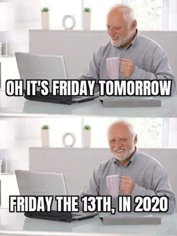 Memy z okazji piątku 13-stego 