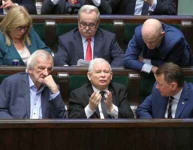 Miniatura: Kaczyński zawiesił posłów, ale to nie...