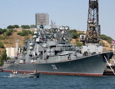 Miniatura: Rosyjskie okręty wojenne w Syrii