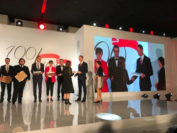 Gala programu stypendialnego „100 na 100” im. Haliny Konopackiej i Ignacego Matuszewskiego 