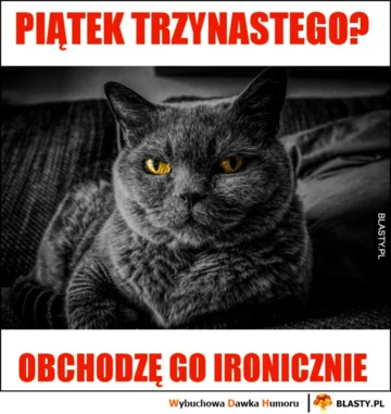 Piątek trzynastego – mem 