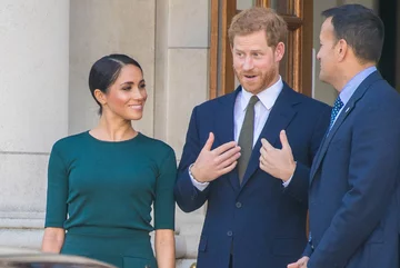 Meghan Markle i książę Harry podczas wizyty w Irlandii 