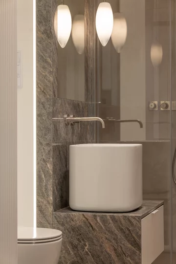 Elegancka kawalerka, projekt KODO KODO, kawalerka