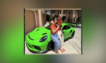 Jeremy Sochan i&nbsp;jego nowe Porsche