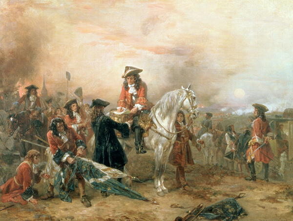 13 sierpnia 1704 Bitwa pod Blenheim. Starcie zbrojne, które miało miejsce w   trakcie wojny o sukcesję hiszpańską.(fot. domena publiczna)