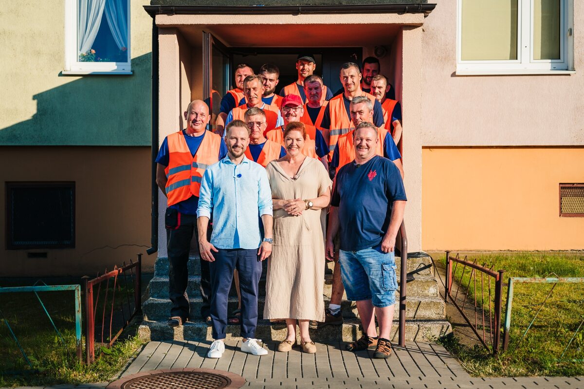 Zdjęcia z remontu ekipy programu „Nasz nowy dom” w Ostródzie 