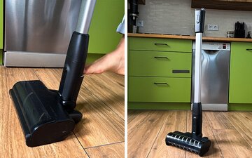 Odłączenie element&oacute;w w&nbsp;odkurzaczu Bosch Unlimited 9&nbsp;BCS931TQC