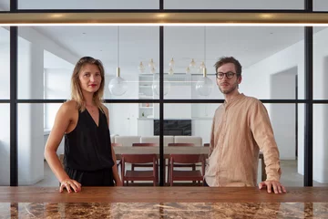 Kolorowe mieszkanie, projekt Lenka Mikova Architekti Linka, Lenka Mikova