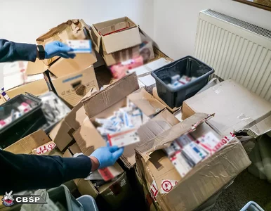 Miniatura: Prowadzili największą nielegalną fabrykę...