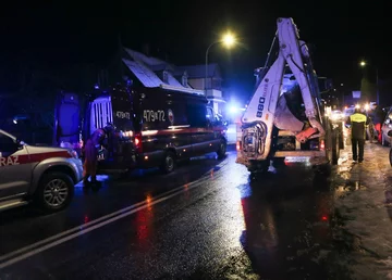 Wybuch gazu w Szczyrku. Akcja ratownicza 