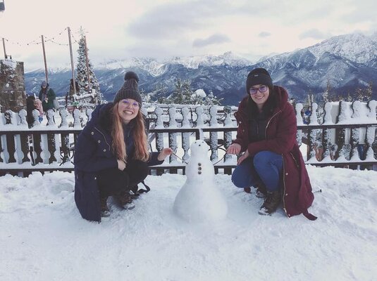 Miniatura: Megan Watling i Sasha-Lee Heekes – para,...