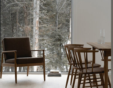 Miniatura: Dom jak śnieżna sowa, projekt Atelier L'Abri