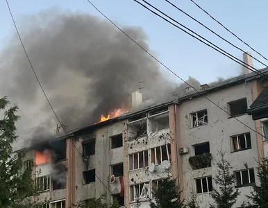 Miniatura: Zmasowany atak w Ukrainie. Lwów...