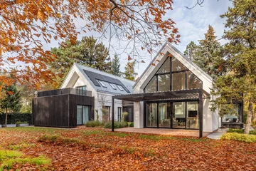 Dom jednorodzinny w Michałowicach, projekt Tissu Architecture 