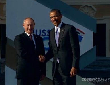 Miniatura: Putin powitał Obamę na G20