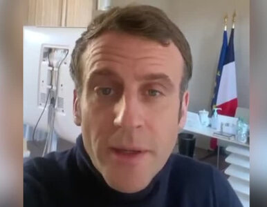 Miniatura: Emmanuel Macron ma koronawirusa. Nagrał...