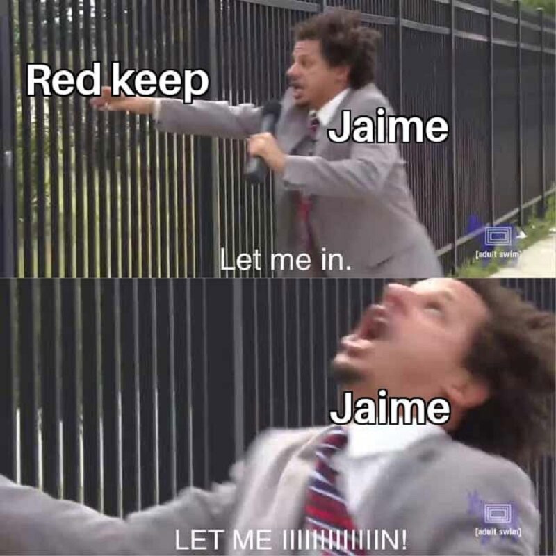 Jaime próbuje się dostać do Czerwonej Twierdzy 