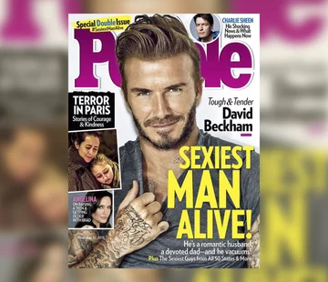 Ranking magazynu People. Rok 2015, David Beckham 