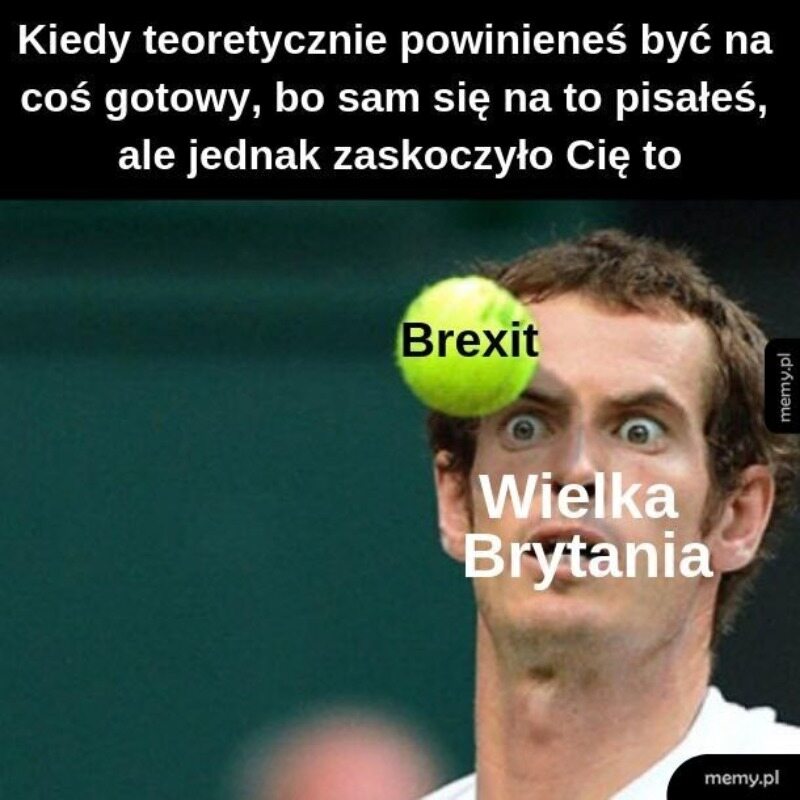 Mem związany z brexitem 