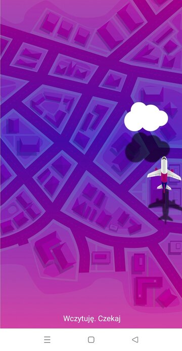 Ładowanie aplikacji Wizz Air