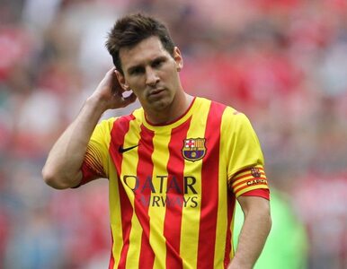 Miniatura: Sponsor Barcelony będzie zły. Messi nie...