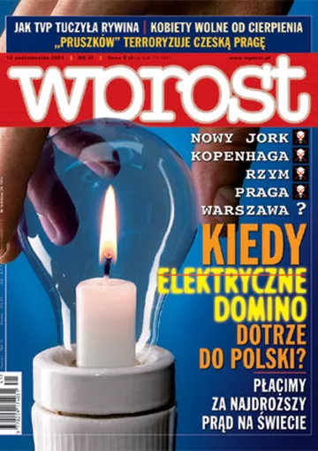 Okładka tygodnika Wprost nr 41/2003 (1089)