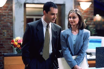 Kadr z serialu „Ally McBeal” 