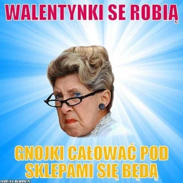Mem na Walentynki 