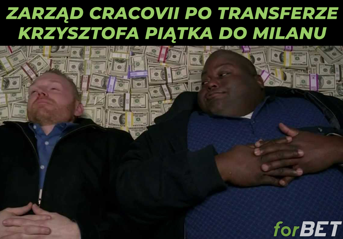 Mem po transferze Krzysztofa Piątka 