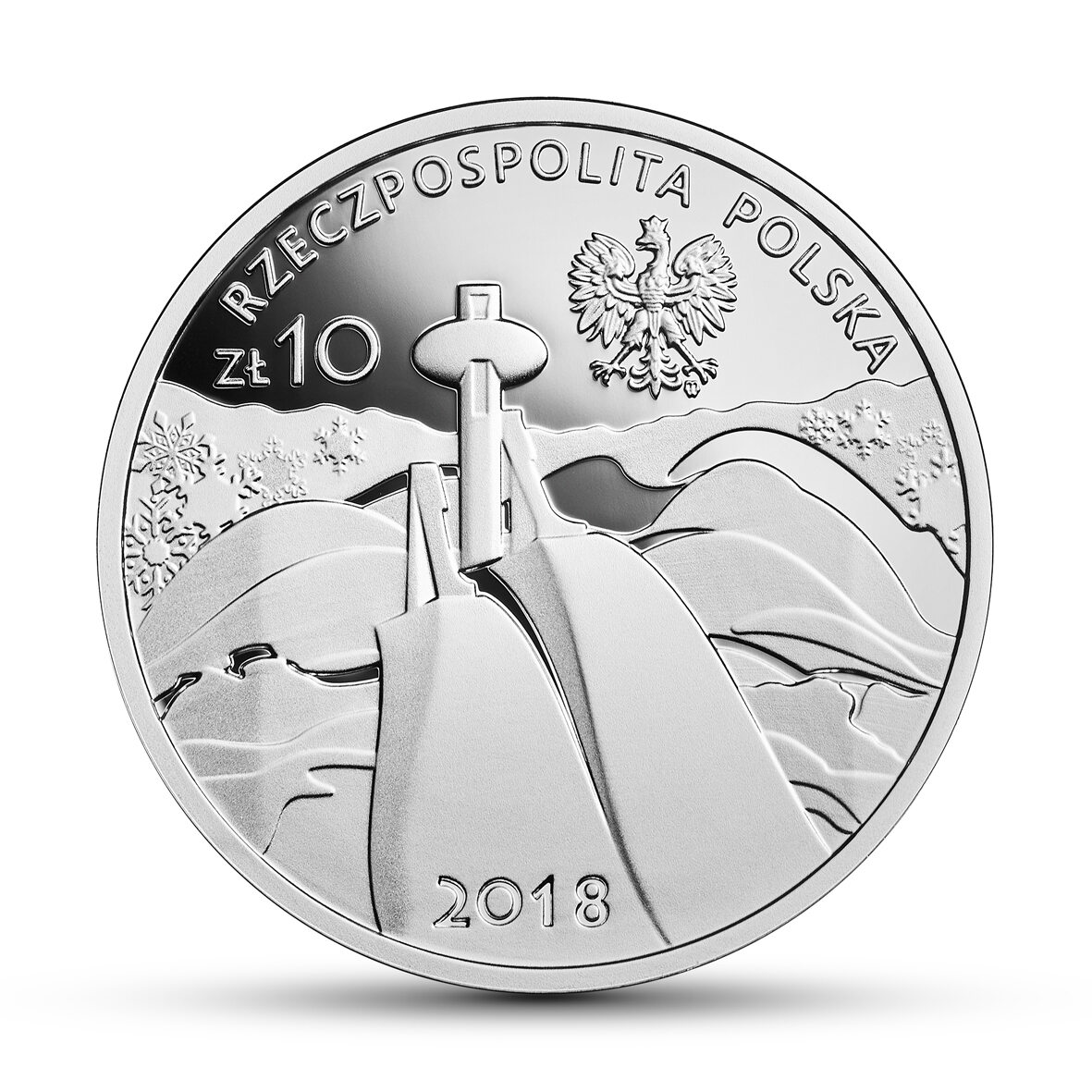 Moneta z serii "Polska kadra olimpijska" 
