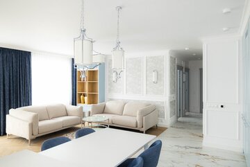 Mieszkanie dwóch sióstr, projekt  Marta Czerkies, właścicielka firmy Marta Czerkies Home Designer 